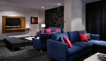 Refined restaurant and trendy lobby bar