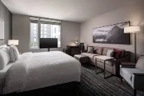 All-suite rooms with fully equipped kitchens