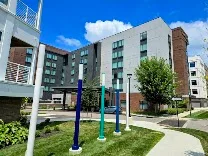 Central spot in Bridge Park entertainment district