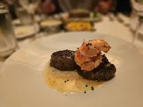 Classic American steakhouse fare