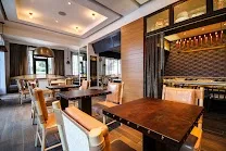 Casual yet sophisticated space within the Glenn Hotel
