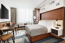Bright, modern rooms and suites