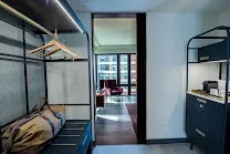 Chic and elegant interiors with distinctive features