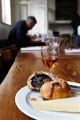 Diverse and well-selected wine list with knowledgeable staff