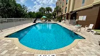 Outdoor Pool and Gym Facilities