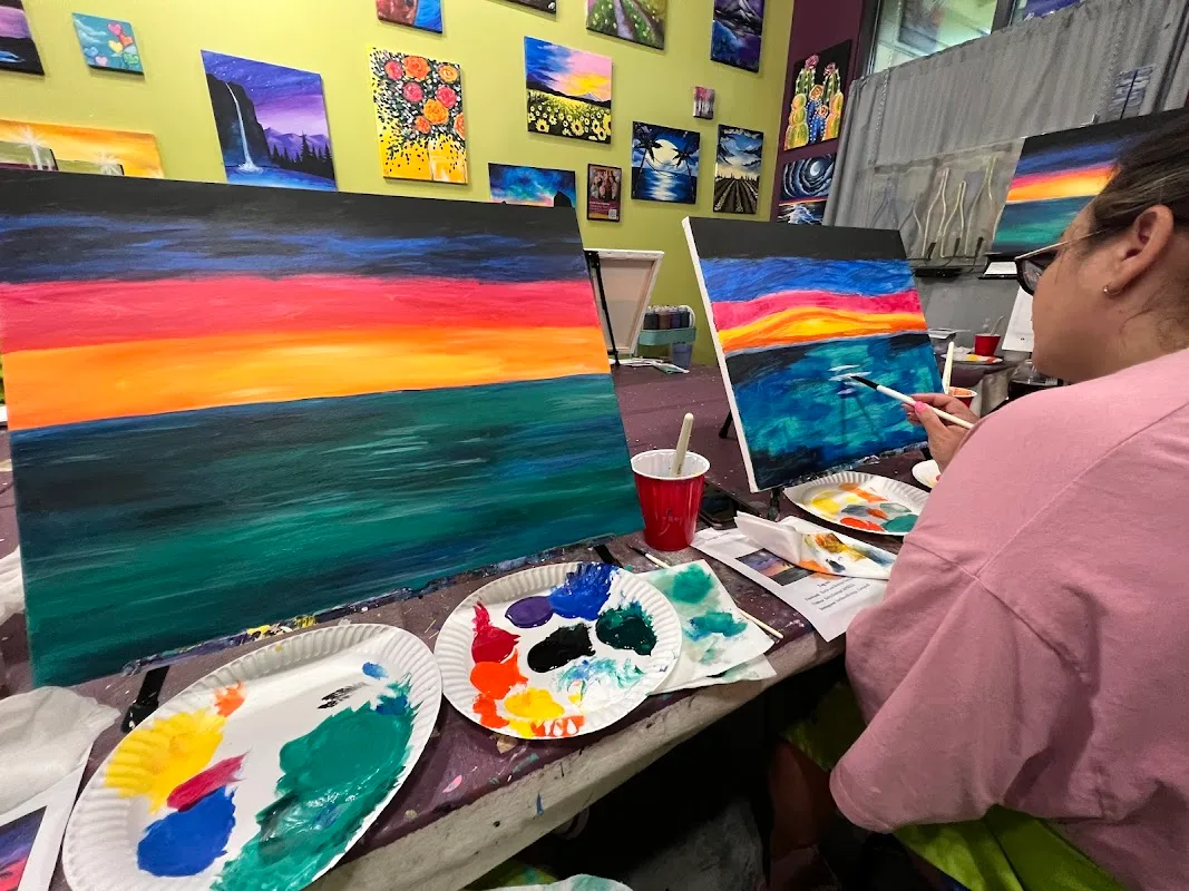 Bottle & Bottega by Painting with a Twist 3