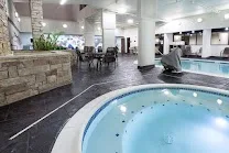 Indoor pool and fitness center