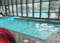 Indoor and outdoor pools