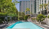 Outdoor pool and spa
