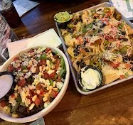 Laid-back cantina with live music and vibrant energy