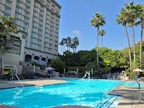 Heated saltwater pool and tennis courts