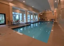 Indoor pool with comfortable temperature