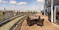 Iconic South Bank setting with views of the Thames and Houses of Parliament
