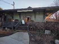 Housed in a former railroad station