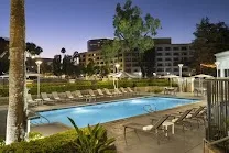 Courtyard and outdoor pool