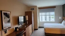 Spacious, clean rooms with strong water pressure
