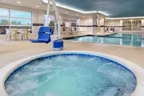 Beautiful indoor pool and well-equipped gym