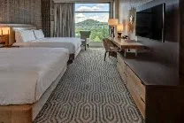Spacious, well-maintained rooms with reliable amenities