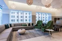 Floor-to-ceiling city views
