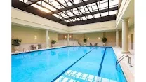 Indoor Pool and Spacious Fitness Center
