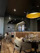 Chic restaurant and bar with upscale yet comfortable vibe