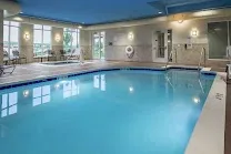 Indoor pool and well-equipped fitness center