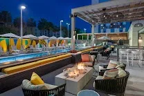 Outdoor pool for relaxation and socializing