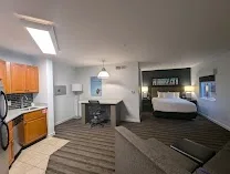 Bright studios and suites with two-bedroom options