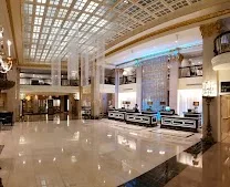 Genteel 1925 hotel with a grand lobby