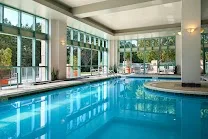 Indoor pool and gym facilities