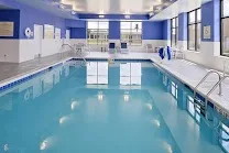 Indoor pool and gym