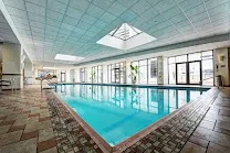 Indoor pool and fitness center