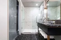Luxurious rooms with notable shower experience