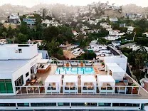 Highest rooftop pool in Los Angeles