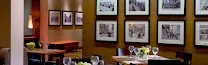 Grill dining and lively bar in a stylish lobby