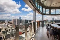 Bourbon Steak by Michael Mina with city views