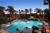 Two outdoor pools and sports facilities