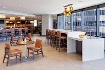 Third-floor bar with expertly crafted cocktails