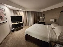 Spacious one-bedroom suites with multiple beds