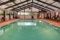 Indoor pool and gym facilities