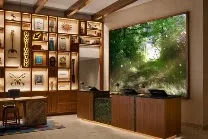 Forest-meets-country design theme
