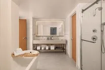 Indoor heated lap pool and full-service spa