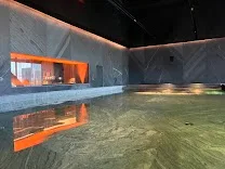Refined spa and heated indoor pool