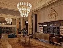 Grand vintage architecture with classic elegance