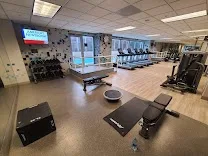 Outdoor pool and 24-hour fitness center