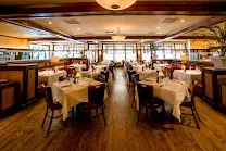 Sophisticated American chophouse setting