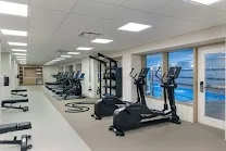 Indoor lap pool and fitness center