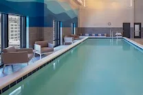 Indoor pool and fitness center