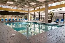Indoor pool and racquetball court