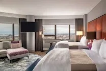 Rooms with views over Boston Public Library and Charles River